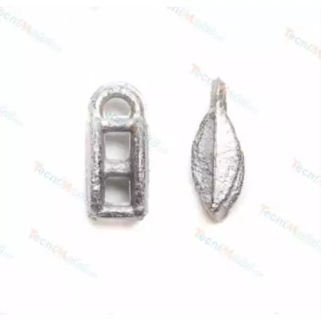 20 Metal Dummy Pulleys 9mm
