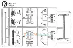 Grappe K pour Dépanneuse Volvo FH16 Tamiya 56362 - TAMIYA 9115514