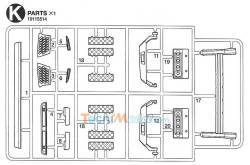 Tamiya K Parts for Volvo FH16 Tow Truck - TAMIYA 9115514