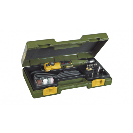 Coffret avec Perceuse Fraiseuse MICROMOT 230/E et ses accessoires PROXXON 28430