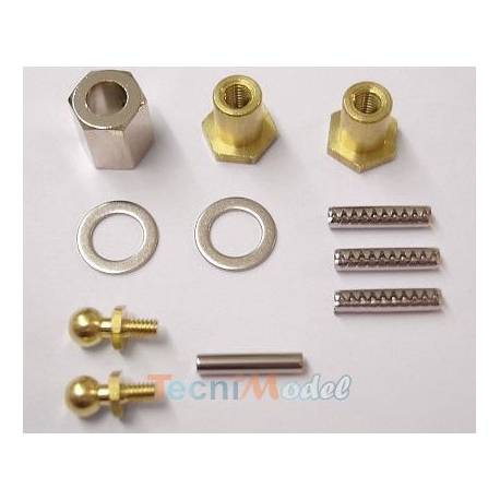 Sachet de pièces de fixation pour le kit de béquilles motorisées Tamiya 56505 - Tamiya 9415074