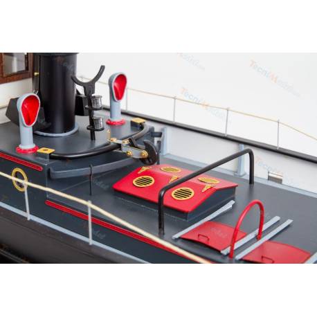 Steam tugboat "Tim" 1/20 Aero-Naut
