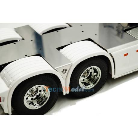 Couvre châssis V8 poli miroir pour Scania 770S 6x4 TAMIYA 1/14 - Scale-Parts SP-01-04-084