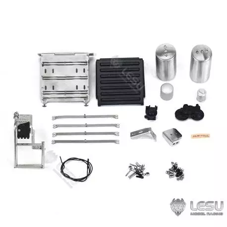 Battery Box and Air Tanks for Volvo FE / VM LESU 1/14 - LESU G-6266