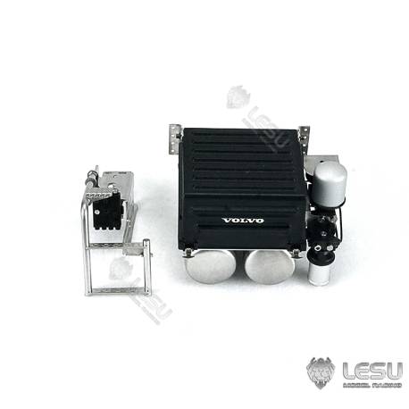 Caisson à batterie et réservoirs d'air pour Volvo FE / VM LESU 1/14 - LESU G-6266