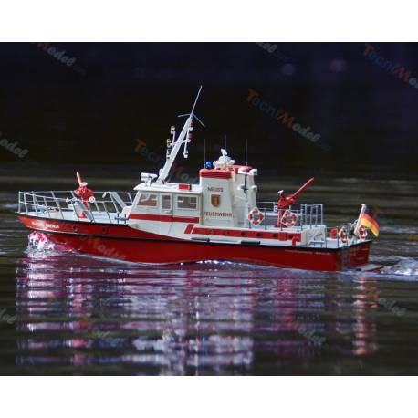 FLB-1 fireboat kit + fittings kit + detailed deck Combo
