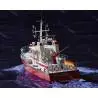 Pack Bateau de pompiers FLB-1 + kit d'accastillage + pont détaillé