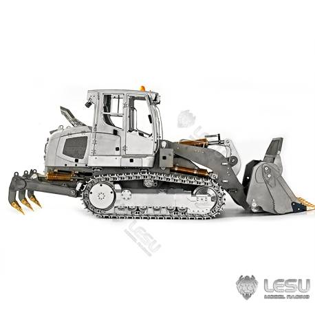 Chargeur sur chenilles Aoue LR636 avec ripper et godet 4 en 1 1/14 LESU - Réf : BA-B0014