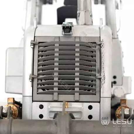 Chargeur sur chenilles Aoue LR636 avec ripper et godet 4 en 1 1/14 LESU - Réf : BA-B0014