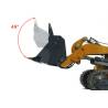 Aoue LR636 tracked loader 1/14 kit with ripper and bucket 4 in 1 by LESU