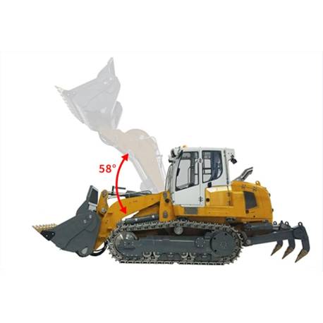 Aoue LR636 tracked loader 1/14 kit with ripper and bucket 4 in 1 by LESU