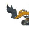 Aoue LR636 tracked loader 1/14 kit with ripper and bucket 4 in 1 by LESU