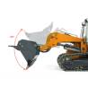 Aoue LR636 tracked loader 1/14 kit with ripper and bucket 4 in 1 by LESU