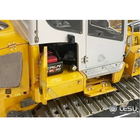 Chargeur sur chenilles Aoue LR636 avec ripper et godet 4 en 1 1/14 LESU - Réf : BA-B0014