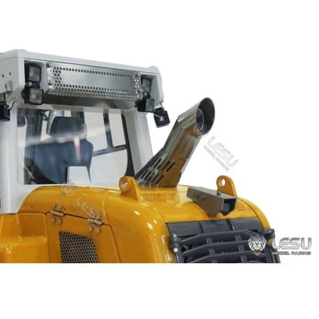 Chargeur sur chenilles Aoue LR636 avec ripper et godet 4 en 1 1/14 LESU - Réf : BA-B0014