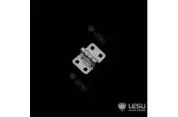 Paire de charnières coudées miniatures en inox 11x8mm - Lesu AN-0014