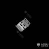 Pair of 11x8mm stainless steel miniature angled hinges - Lesu AN-0014