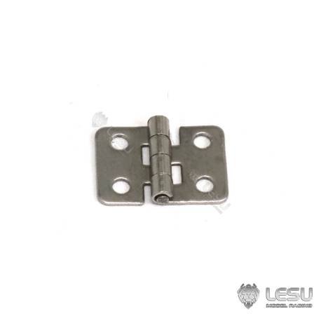 Paire de charnières miniatures en inox 11x8mm - LESU AN-0012