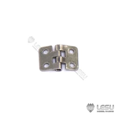 Paire de charnières miniatures en inox 11x8mm - LESU AN-0012