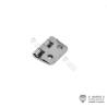 Paire de charnières miniatures en inox 11x8mm - LESU AN-0012