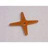 1 Palonnier en croix 60mm en aluminium pour servo 25T - T2M T422568