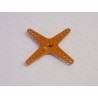1 Cross Aluminum Servo Horn 60mm for 25T servo - T2M T422568