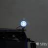 Projecteur rond en métal Ø16,6mm avec led CMS 1/14 - Lesu S-1290