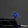 Projecteur rond en métal Ø16,6mm avec led CMS 1/14 - Lesu S-1290