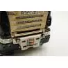 Paire de projecteurs carrés 9x9mm 7,2-12v 1/14 avec led CMS et support articulé - SCALE-PARTS SP-01-07-001