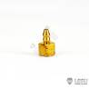 1 Straight Ø3mm hydraulic fitting for soldering, for Ø2/Ø3mm hose - LESU Y-1539-A2