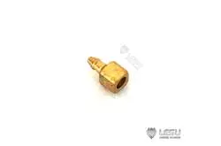 1 Raccord hydraulique droit à braser Ø3mm pour durite Ø2/Ø3mm - LESU Y-1539-A2