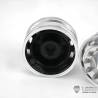 Paire de jantes alu avant larges pour camion américain RC 1/14 (pour roulements) - LESU W-2055-A