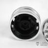 Pair of wide front aluminum wheels for RC 1/14 American truck (for hexagons) - LESU W-2055-B