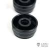 Paire de jantes alu avant larges pour camion américain RC 1/14 (pour roulements) - LESU W-2059-A