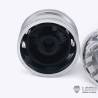 Pair of large front aluminum wheels for RC 1/14 American truck by LESU (for bearings)