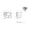 Caisson à batterie et réservoirs d'air pour Volvo FH16 1/14 - LESU G-6227-B
