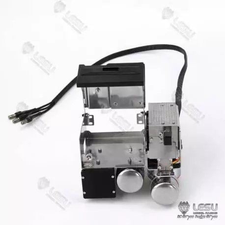 Battery box and air tanks for Volvo FH16 1/14 RC Trucks - LESU G-6227-B