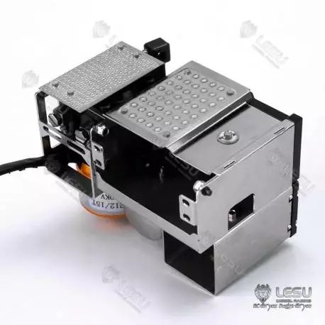 Battery box and air tanks for Volvo FH16 1/14 - LESU G-6227-B