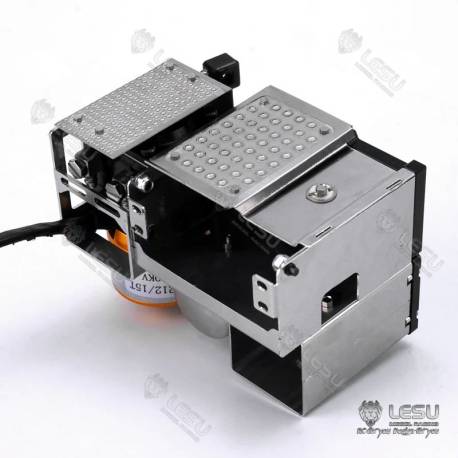 Caisson à batterie et réservoirs d'air pour Volvo FH16 1/14 - LESU G-6227-B