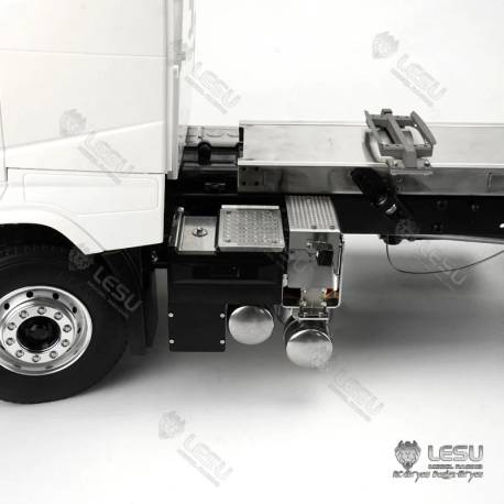 Caisson à batterie et réservoirs d'air pour Volvo FH16 1/14 - LESU G-6227-B