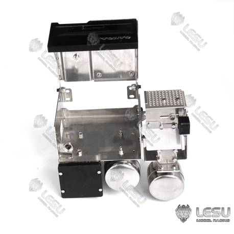 Battery box and air tanks for Volvo FH16 1/14 RC Trucks - LESU G-6227-D