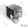 Battery box and air tanks for Volvo FH16 1/14 RC Trucks - LESU G-6227-D