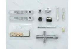 Pignonnerie métallique pour béquilles motorisées Tamiya 56505 - TAMIYA 9415075
