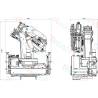 Grue hydraulique auxiliaire LESU en kit pour camions radiocommandés au 1/14 - LESU LS-A0014
