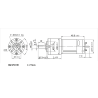 Motoréducteur 12v 430tr/mn GM32U430 - Servonaut GM32U430