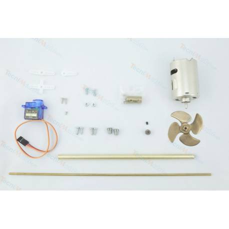 Westra FPV motorization kit - Turkmodell RC-129 - Scientific S055RC129
