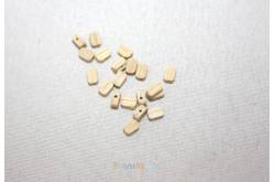 20pcs 10mm Light wood simple pulley AERONAUT 522010