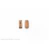 20pcs 10mm Dark wood simple pulley