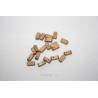 20pcs 10mm Dark wood simple pulley