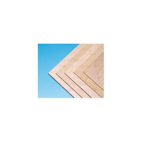 Birch plywood 600 x 300mm thickness: 1mm - AeroNaut 7502/24